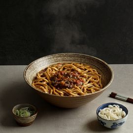 [Kaviar] Kappoakii Beef Curry Udon Noodles(460g)-Kappo cuisine, Japanese, Udon noodles, Curry sauce-Made in Korea